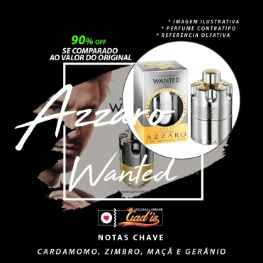 Perfume Similar Gadis 13 Inspirado em Azzaro Wanted  Contratipo